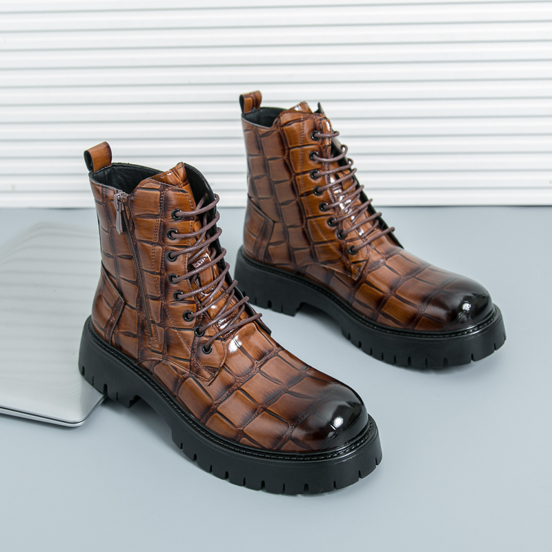 Men'S Fashion Brands - Summer Men Fashion Chelsea Boots Black