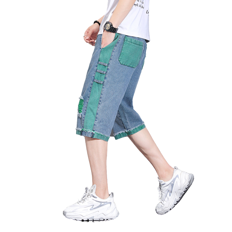 Men'S Fashion Loose Pants - Men's Denim Shorts New Summer Fashion