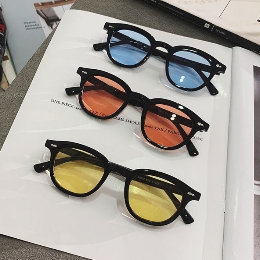 Men'S Fashion Round Glasses - New Small Round Sunglasses for Men
