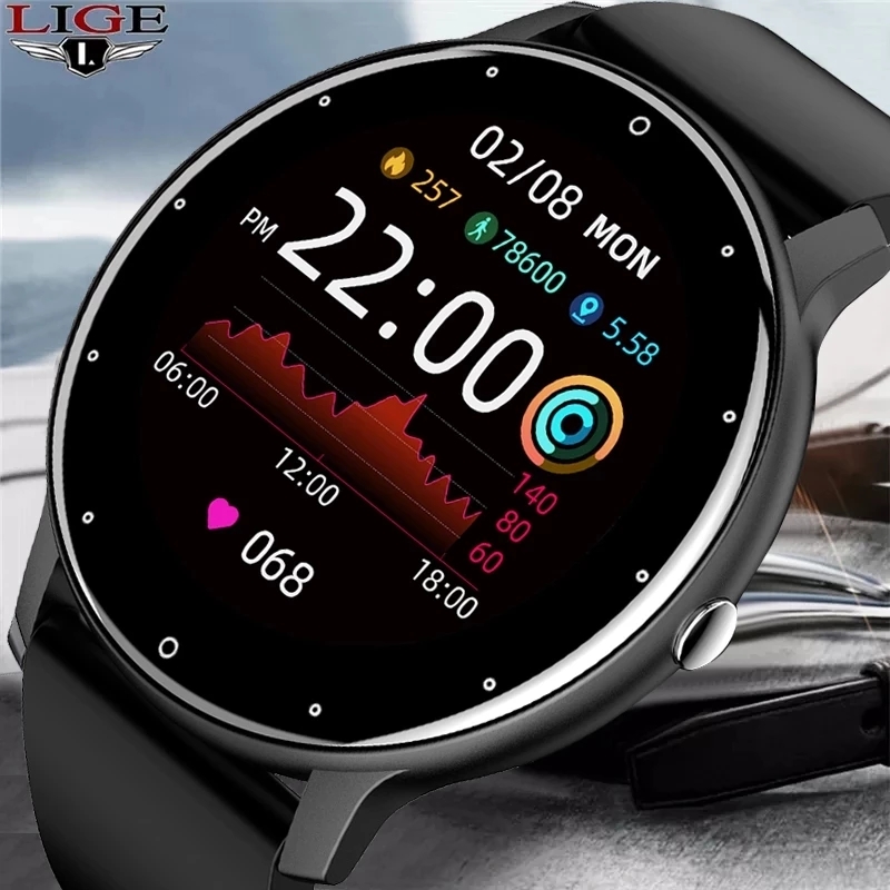 Men'S Fashion Week 2026 - LIGE 2026 New Smart Watch Men