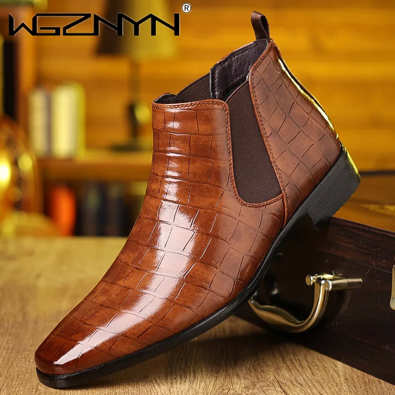 Men'S Fashion Brands - Luxury SIZE 39~48 Men Chelsea Boots
