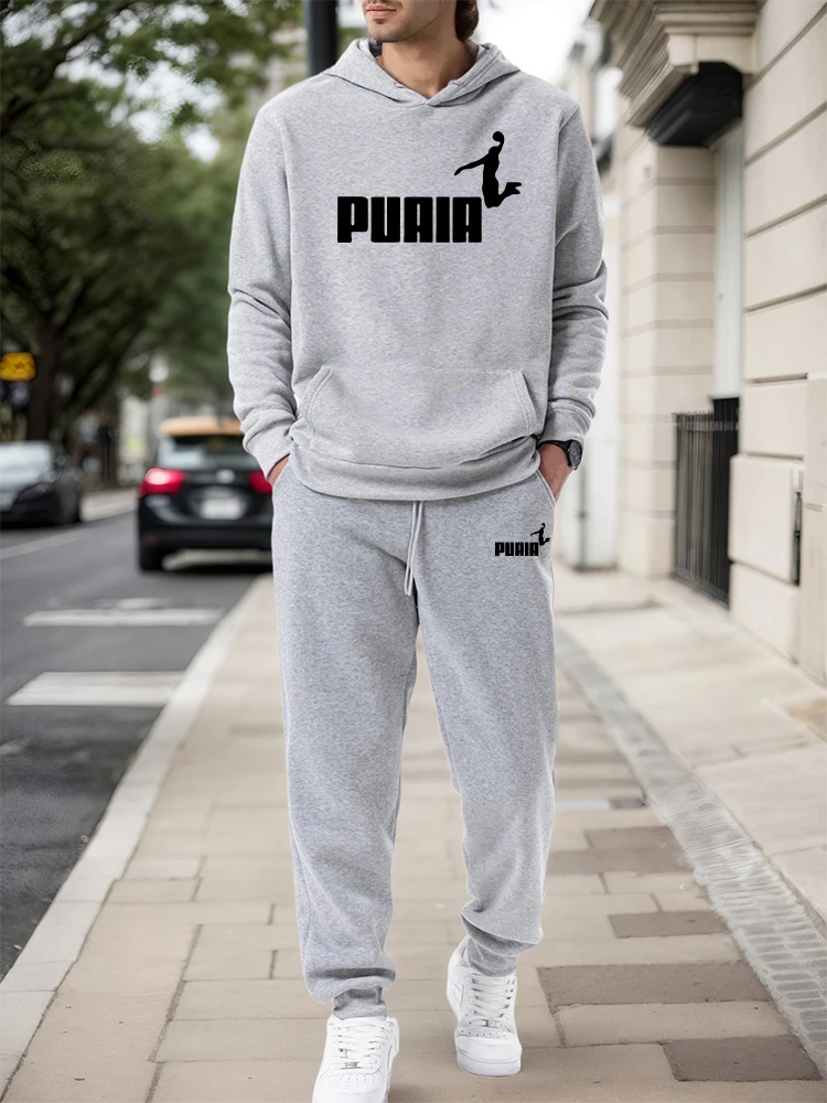 Men'S Fashion Hoodies - Men's Set/Hoodie/Pants 2026 Fall Winter Casual