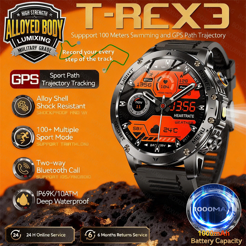 Men'S Fashion Week 2026 - 2026 T-REX3 1000mAh Large Battery Durable