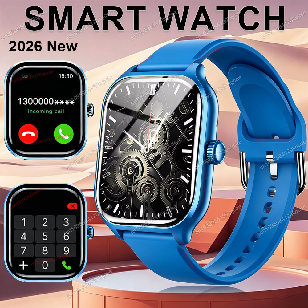 Men'S Fashion Week 2026 - Touch Screen Smart Watch Music Steps