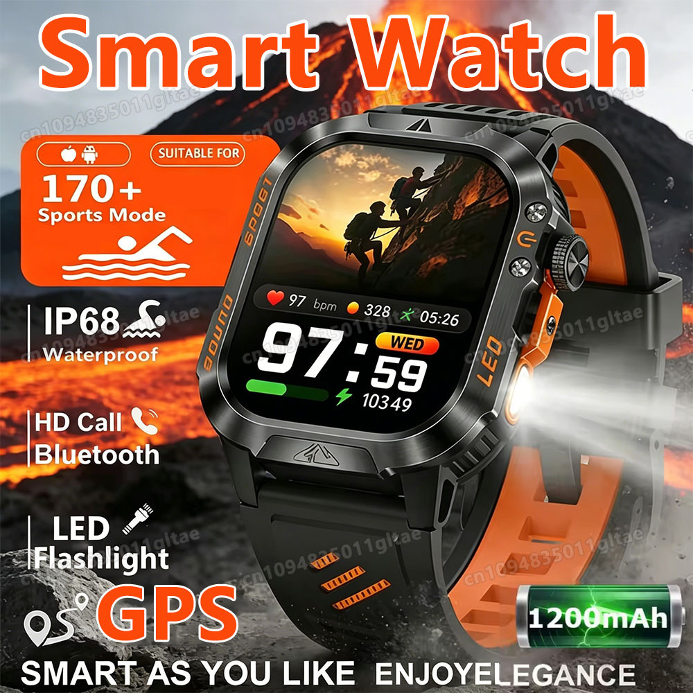 Men'S Fashion Week 2026 - 2026 New Military Grade Smart Watch