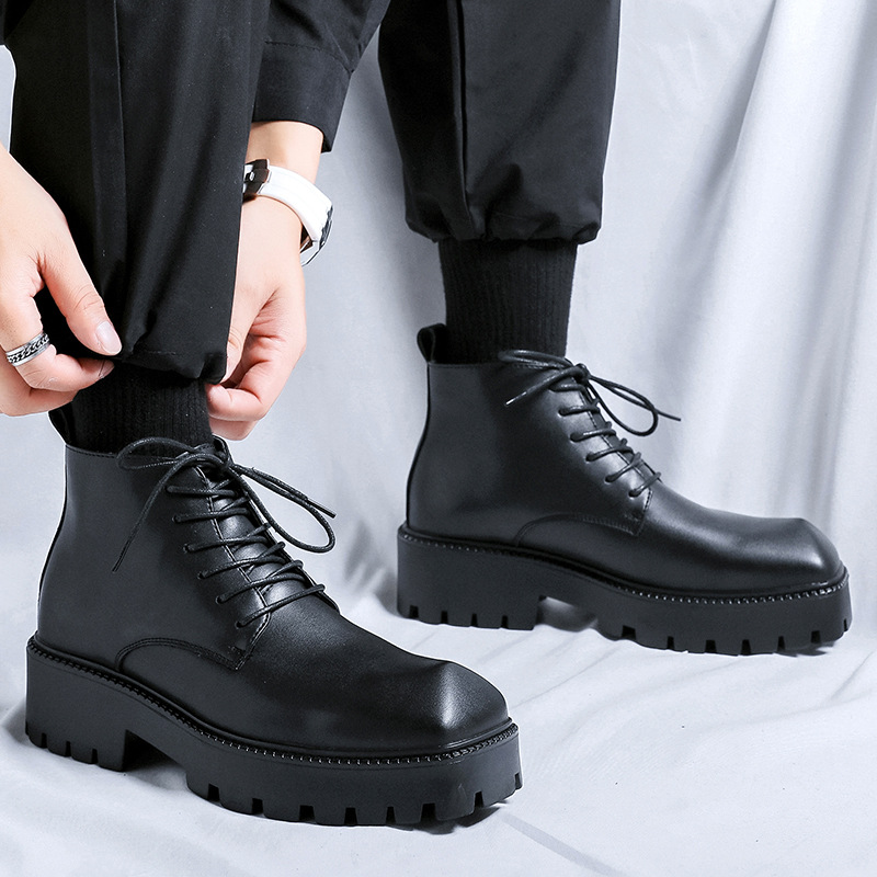 Men'S Fashion Brands - men luxury fashion original leather boots
