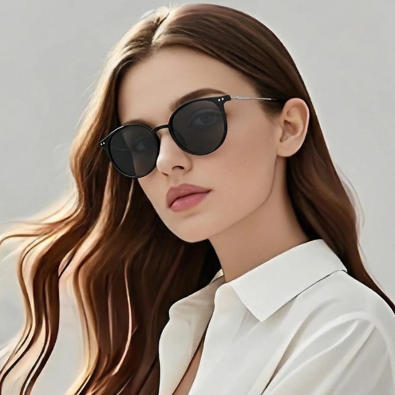 Men'S Fashion Round Glasses - New Round Vintage Sunglasses Women Retro