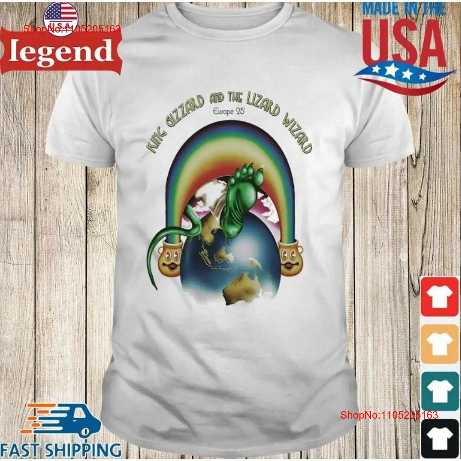 King Gizzard The Lizard Wizard - đánh giá và giá Men Fashion King
