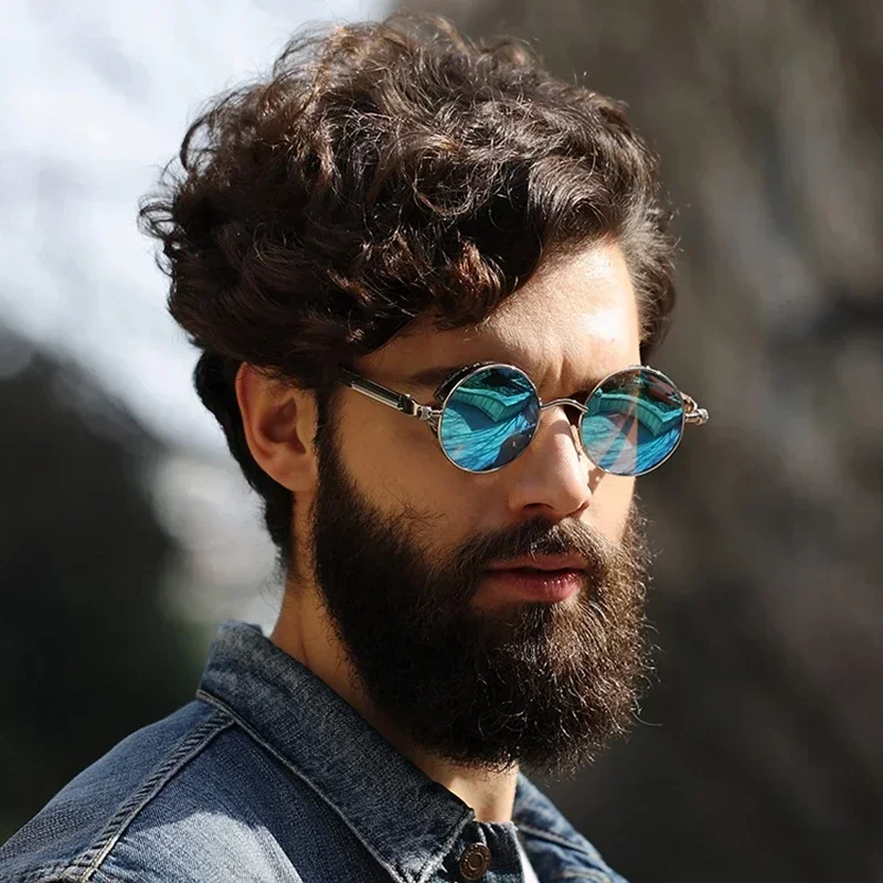 Classic Steampunk Sunglasses f - đánh giá và giá Men'S Fashion Round Glasses