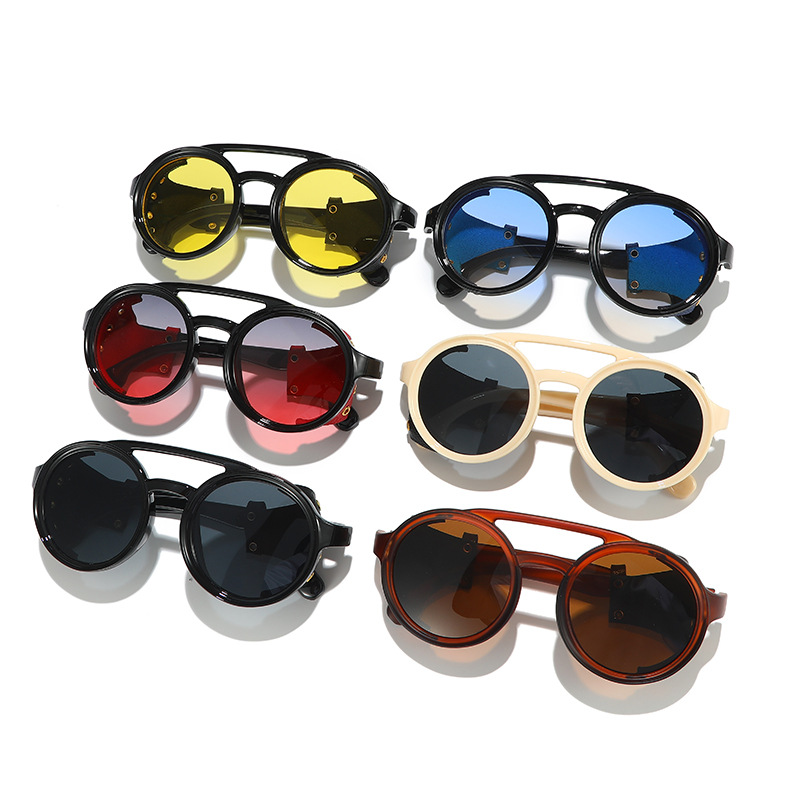 Retro Anti-UV Sunglasses Men W - đánh giá và giá Men'S Fashion Round Glasses
