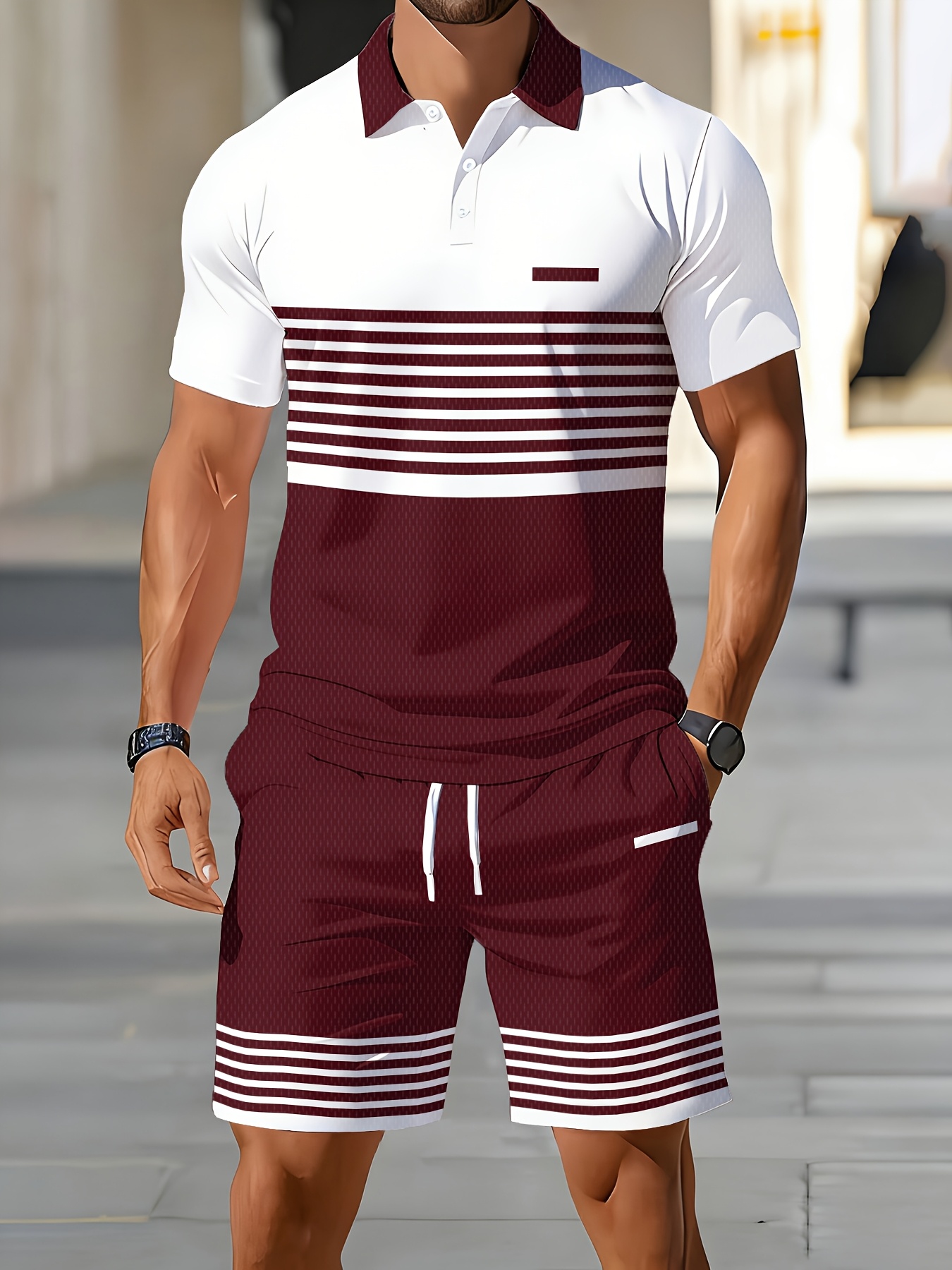 2026 Summer Men's Polo Set - 3 - đánh giá và giá Men'S Fashion Polo