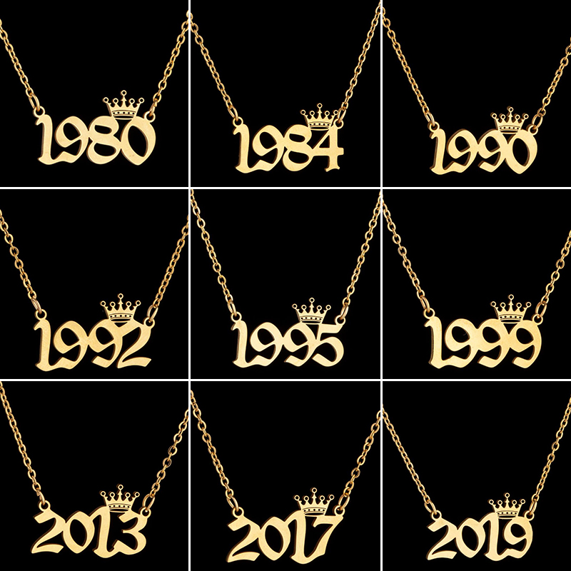 Stainless Steel Crown Year Num - đánh giá và giá Men'S Fashion Year 2000