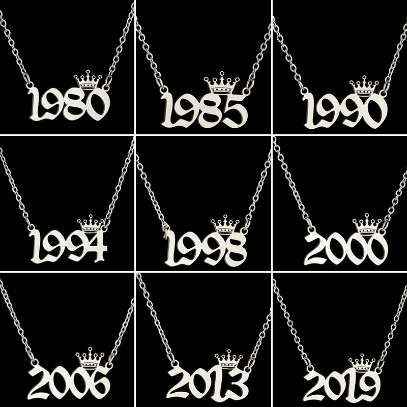 Stainless Steel Crown Year Num - đánh giá và giá Men'S Fashion Year 2000