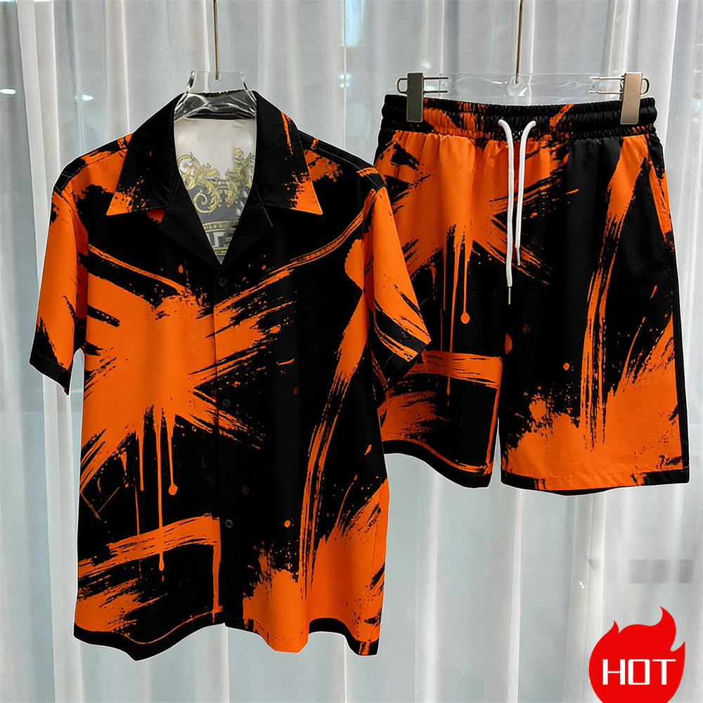 Digital printed men's set fash - đánh giá và giá Men'S Fashion Usa