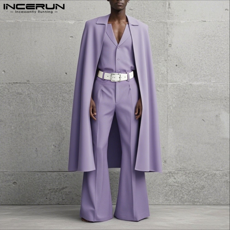 INCERUN Men Sets Solid Color L - đánh giá và giá Men'S Fashion Loose Pants