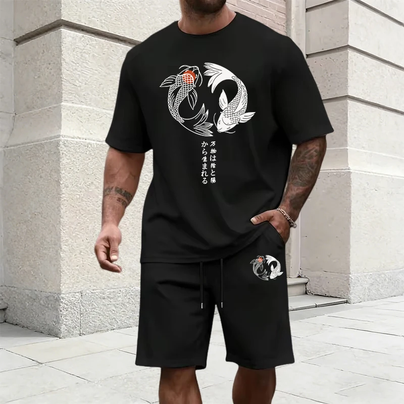 Japanese Yinyang Pattern Men's - đánh giá và giá Quality Men'S Fashion