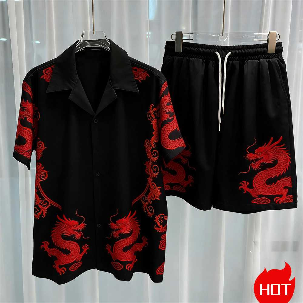 Digital Printed men's Set Fash - đánh giá và giá Quality Men'S Fashion