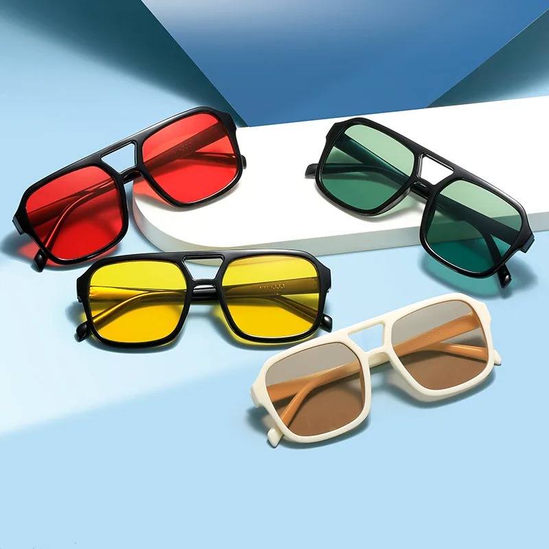 New Pc Frame Round Sunglasses  - đánh giá và giá Men'S Fashion Round Glasses