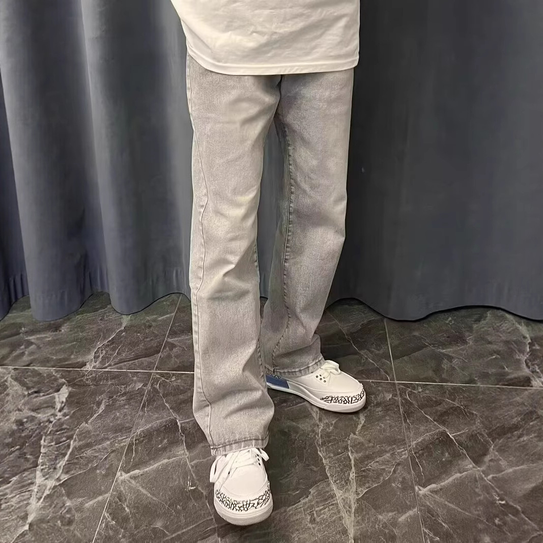 American Vintage New Fashion M - đánh giá và giá Men'S Fashion Grey Jeans