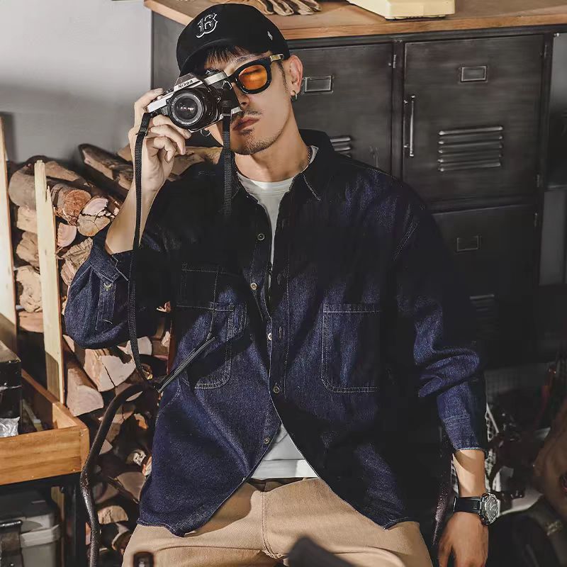 Mens American Retro Denim Jack - đánh giá và giá Jacket Mens Fashion