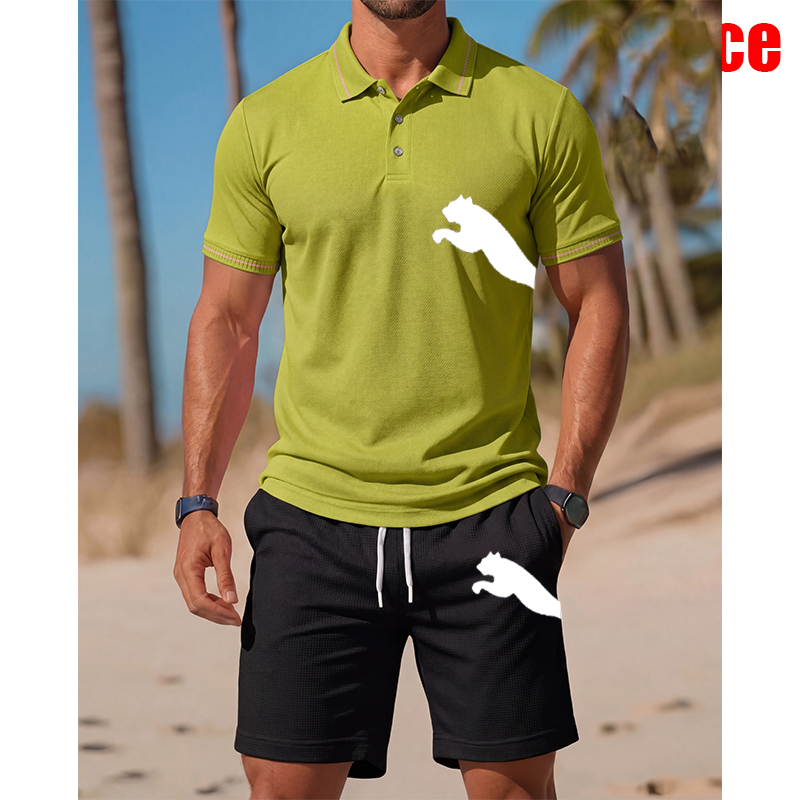 Men's Casual Short-Sleeved Pol - đánh giá và giá Men'S Fashion Polo
