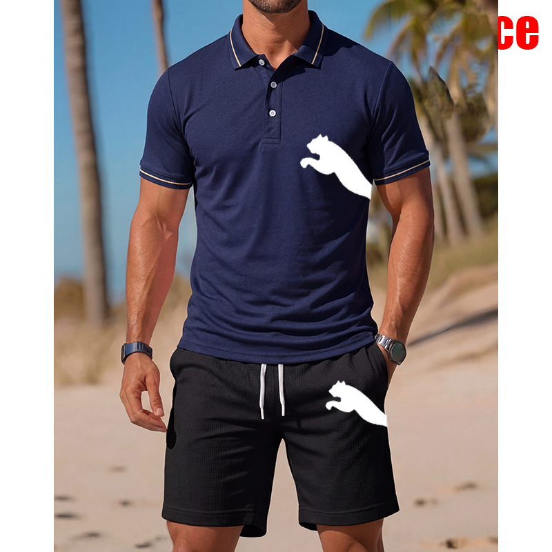 Men's Casual Short-Sleeved Pol - đánh giá và giá Men'S Fashion Polo