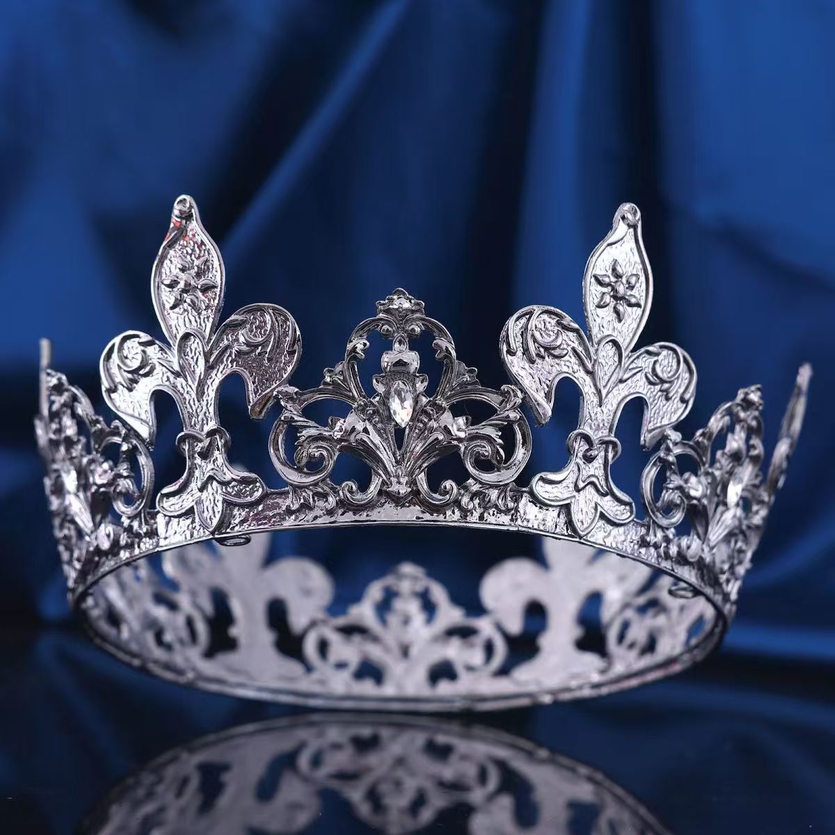 Royal Crowns Queen King Tiara  - đánh giá và giá Men Fashion King