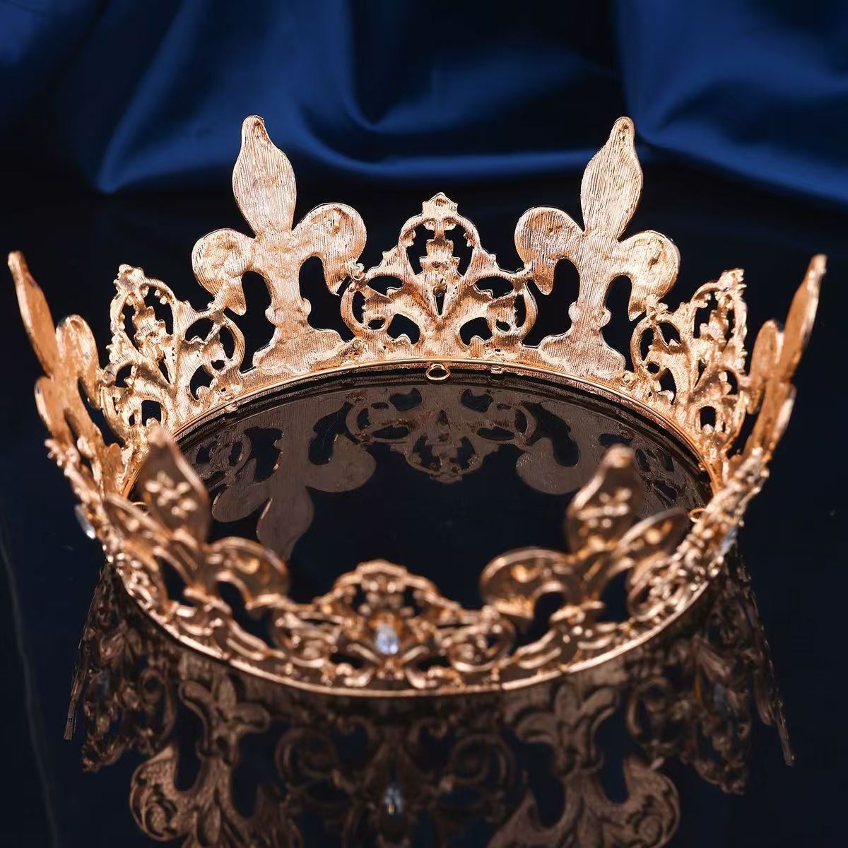 Royal Crowns Queen King Tiara  - đánh giá và giá Men Fashion King