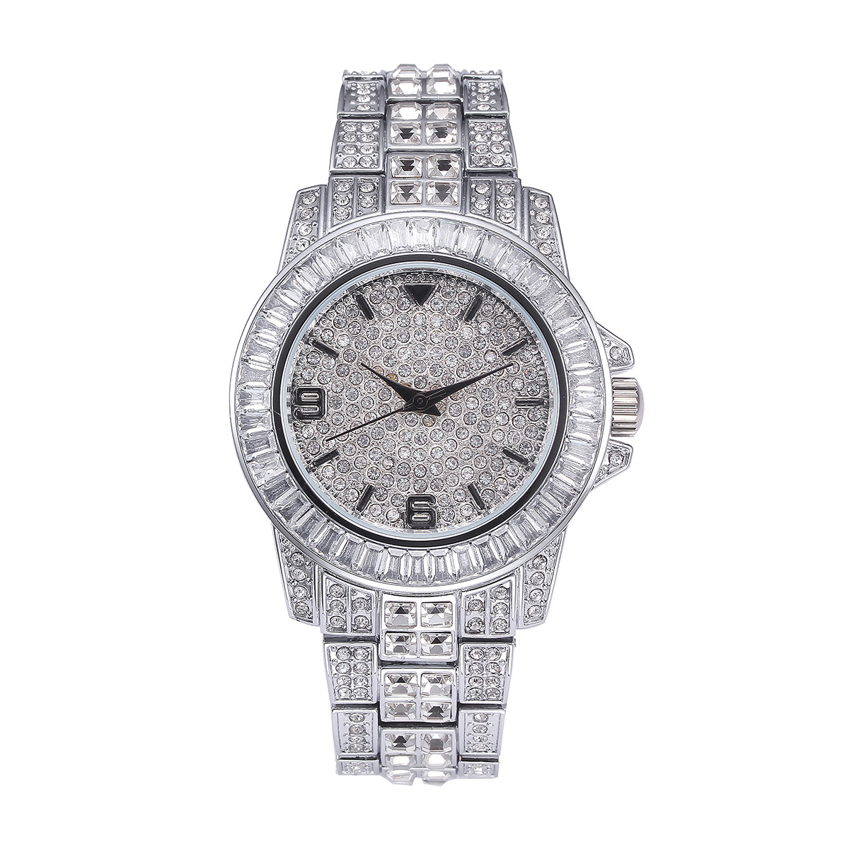Luxury Full Stone Quartz Watch - đánh giá và giá Men'S Fashion Jewelry