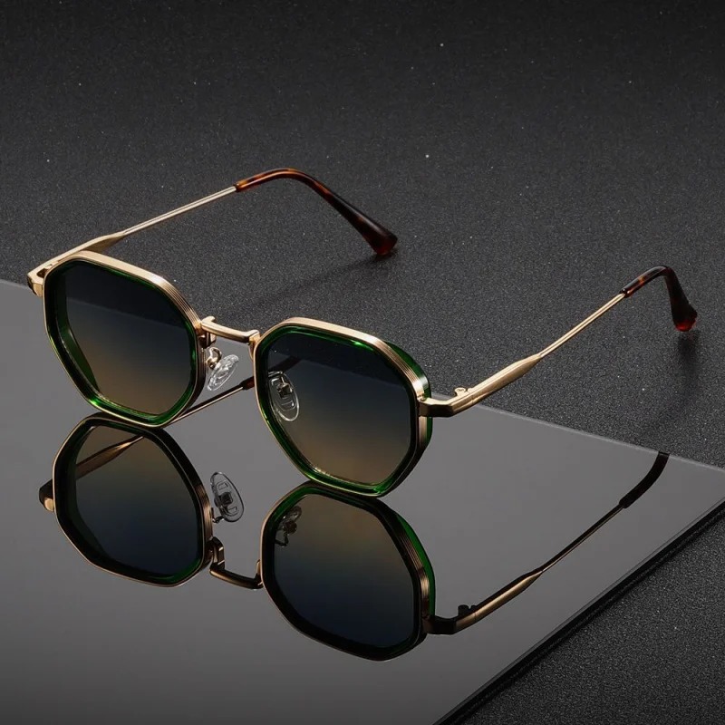 1 Pair Unisex Round Metal Fash - đánh giá và giá Men'S Fashion Round Glasses