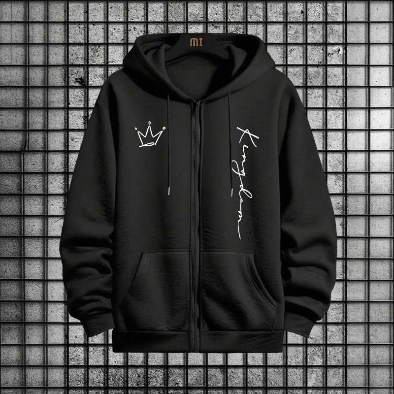 King Letter Print Hoodie and S - đánh giá và giá Quality Men'S Fashion