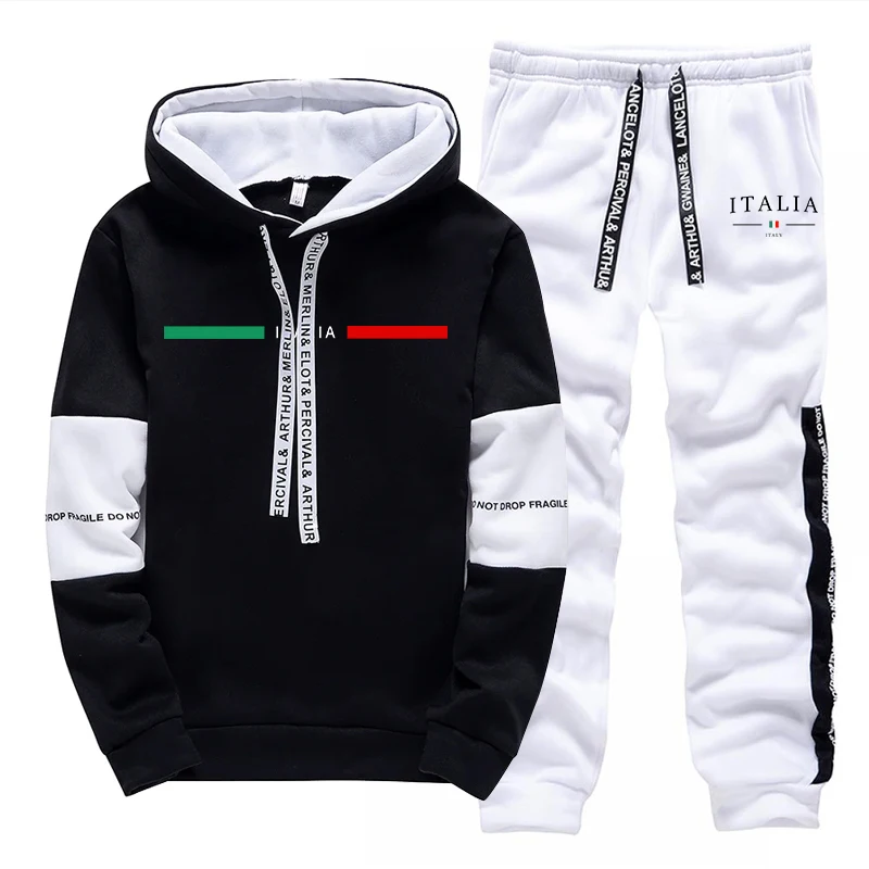 Fashion Mens Tracksuit Print C - đánh giá và giá Men'S Fashion Hoodies