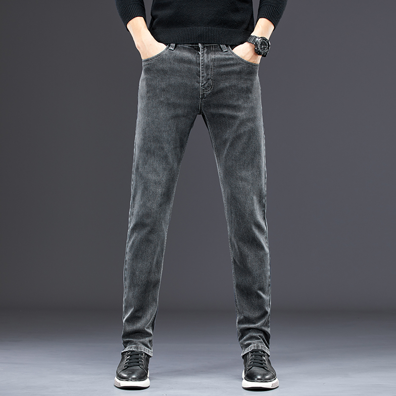 Nam Quần Tạo 2022 Thu Mới Nam  - đánh giá và giá Men'S Fashion Grey Jeans