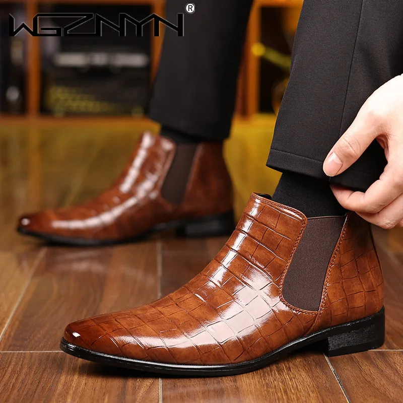 Luxury SIZE 39~48 Men Chelsea  - đánh giá và giá Men'S Fashion Brands