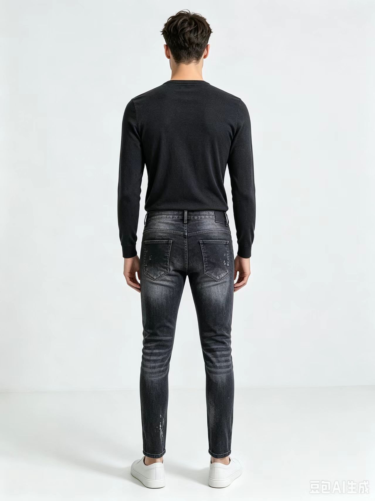 Men's High Street Hip Hop Graf - đánh giá và giá Men'S Fashion Grey Jeans