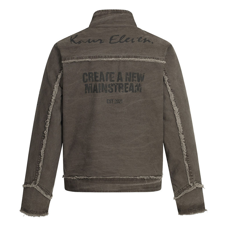Vintage Printed Cargo Jackets  - đánh giá và giá Jacket Mens Fashion