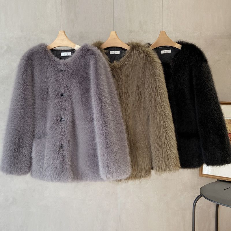 Korean Men's Imitation Fur Coa - đánh giá và giá Jacket Mens Fashion
