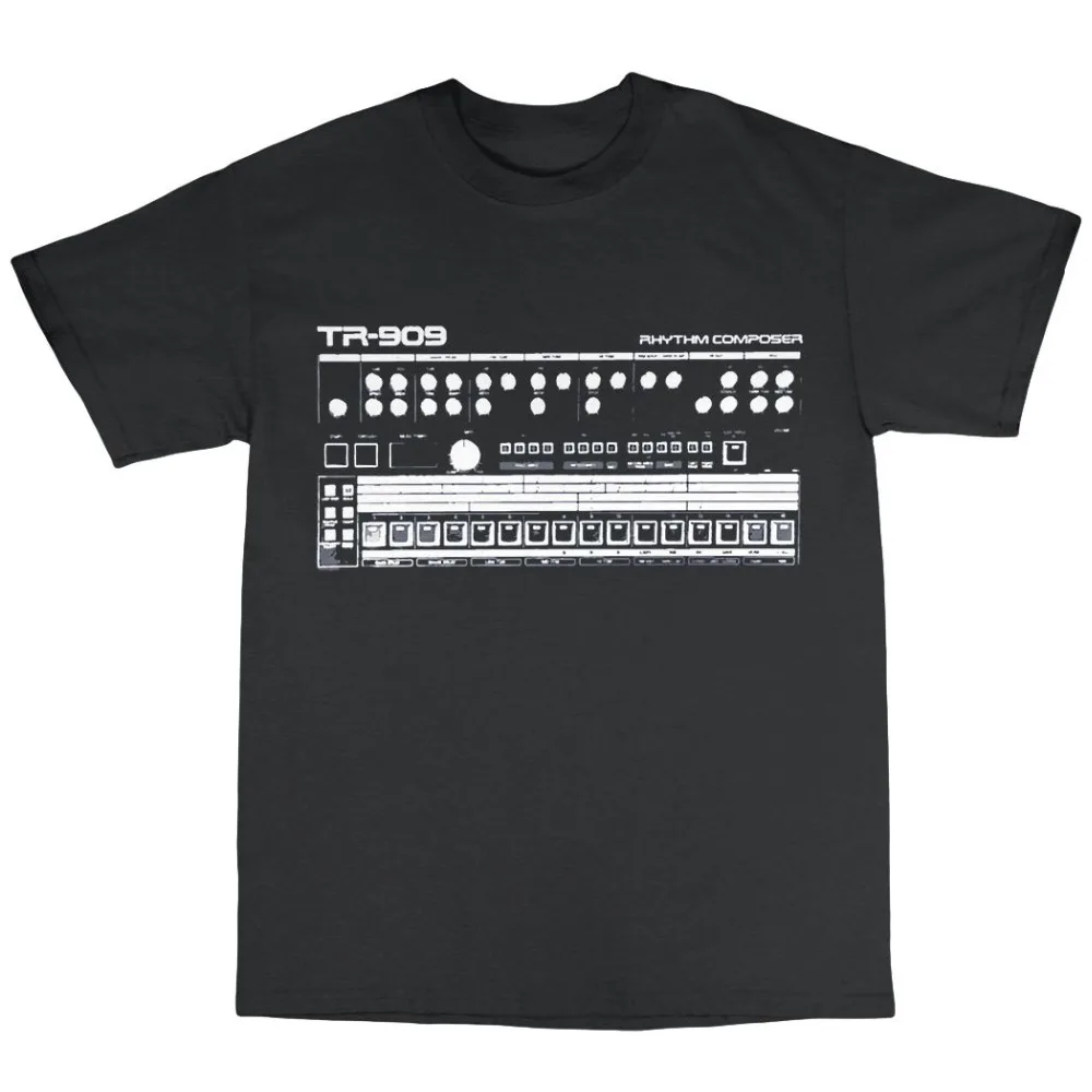 Tr-909 Inspired T-Shirt 100% C - đánh giá và giá Men'S Fashion Online