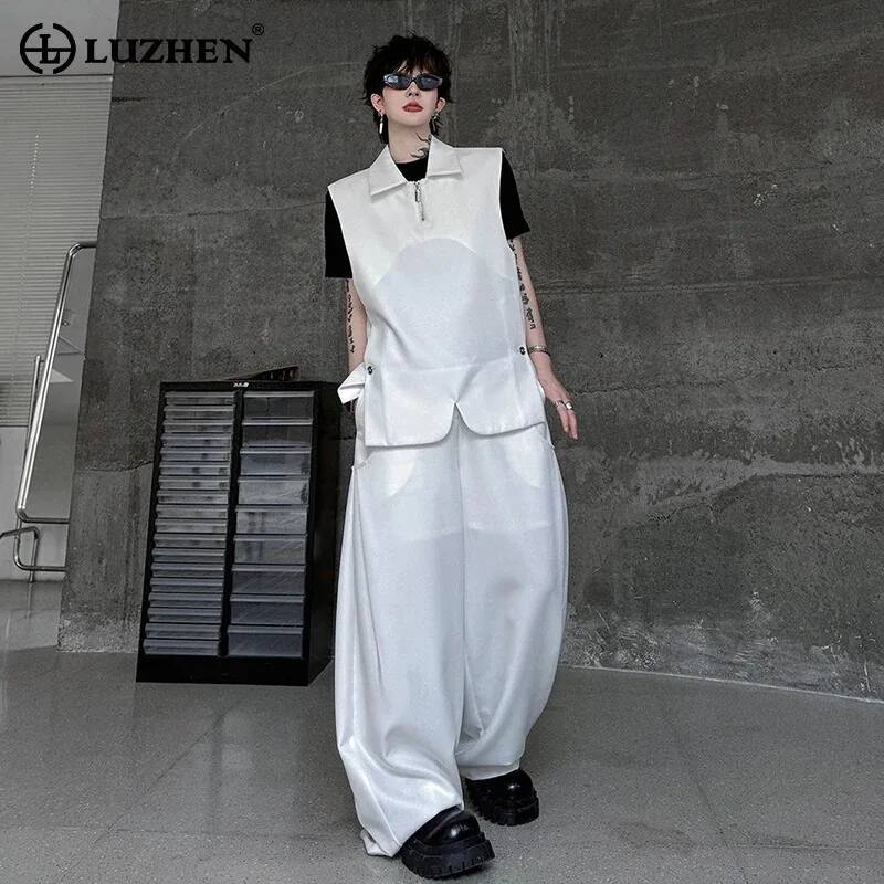 LUZHEN Vest 2026 Fashion Summe - đánh giá và giá Men'S Fashion Loose Pants