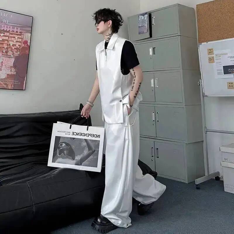 LUZHEN Vest 2026 Fashion Summe - đánh giá và giá Men'S Fashion Loose Pants