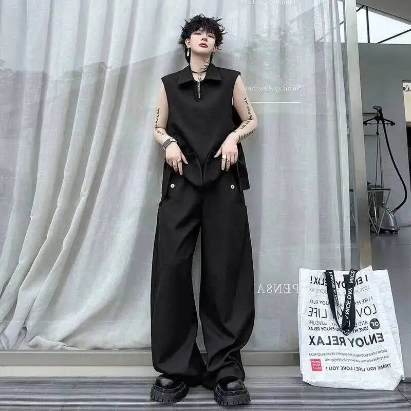 LUZHEN Vest 2026 Fashion Summe - đánh giá và giá Men'S Fashion Loose Pants