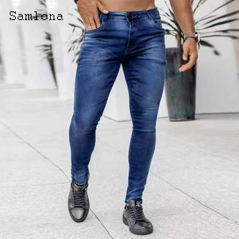 Samlona Quần Jean Nam Thời Tra - đánh giá và giá Men'S Fashion Grey Jeans