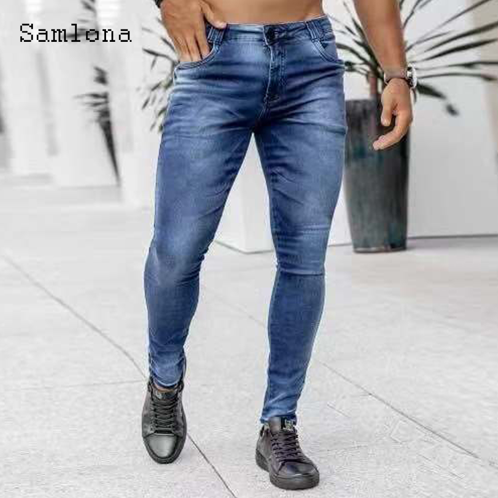 Samlona Quần Jean Nam Thời Tra - đánh giá và giá Men'S Fashion Grey Jeans