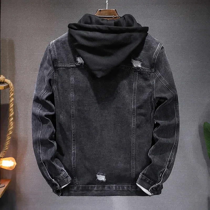 Pop Spring Autumn New Fashion  - đánh giá và giá Men'S Fashion Grey Jeans