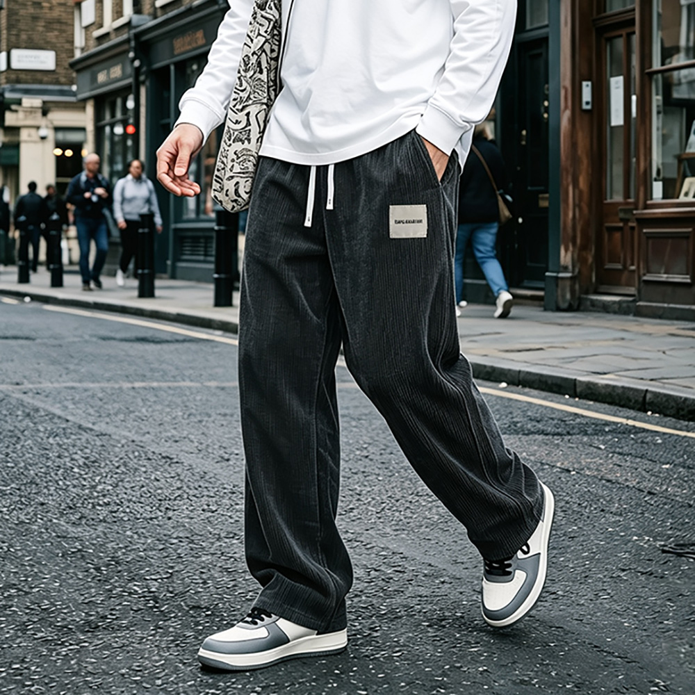 Men's Casual Long Pants Cordur - đánh giá và giá Men Fashion King