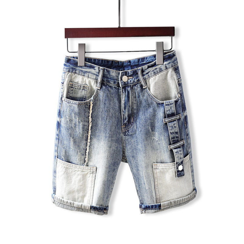 Men's Short Jeans Pants with P - đánh giá và giá Men'S Fashion Loose Pants
