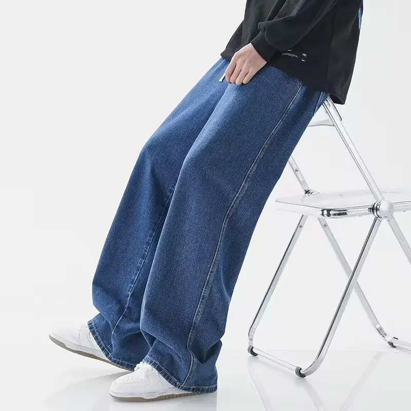 Korean Style Streetwear New Fa - đánh giá và giá Men'S Fashion Grey Jeans