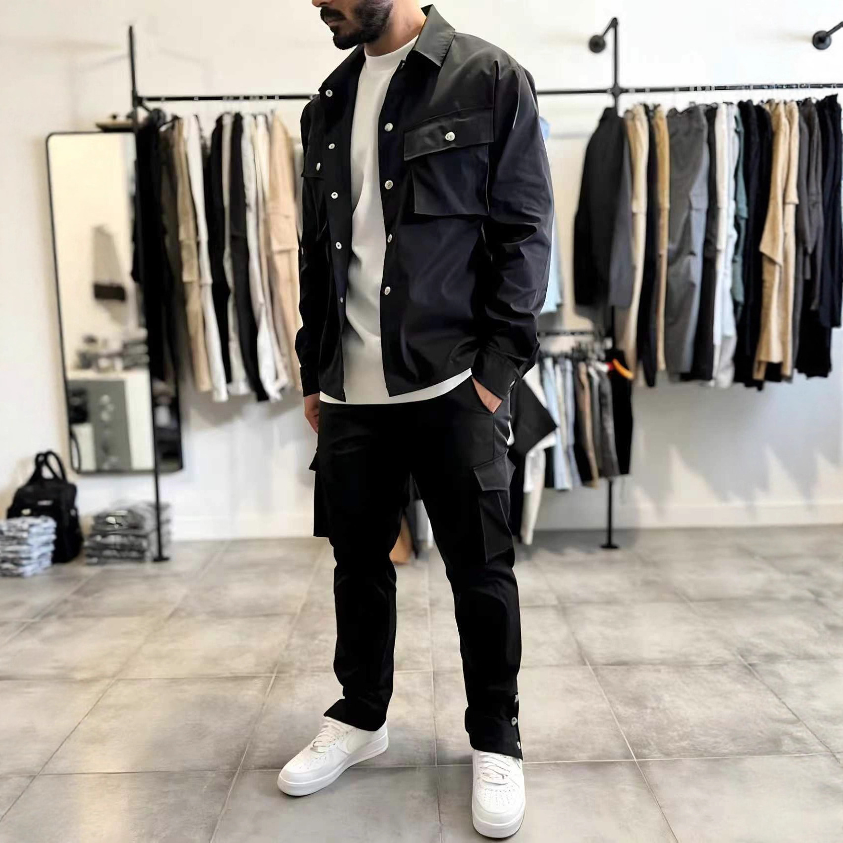 Fashion Men's Casual Tooling M - đánh giá và giá Jacket Mens Fashion