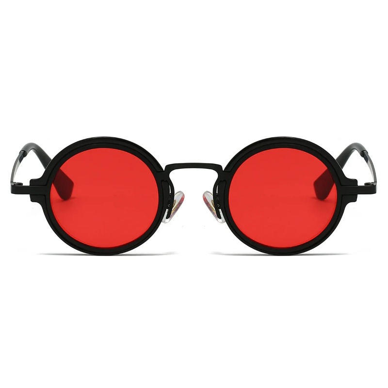 New Retro Metal Round Frame Su - đánh giá và giá Men'S Fashion Round Glasses
