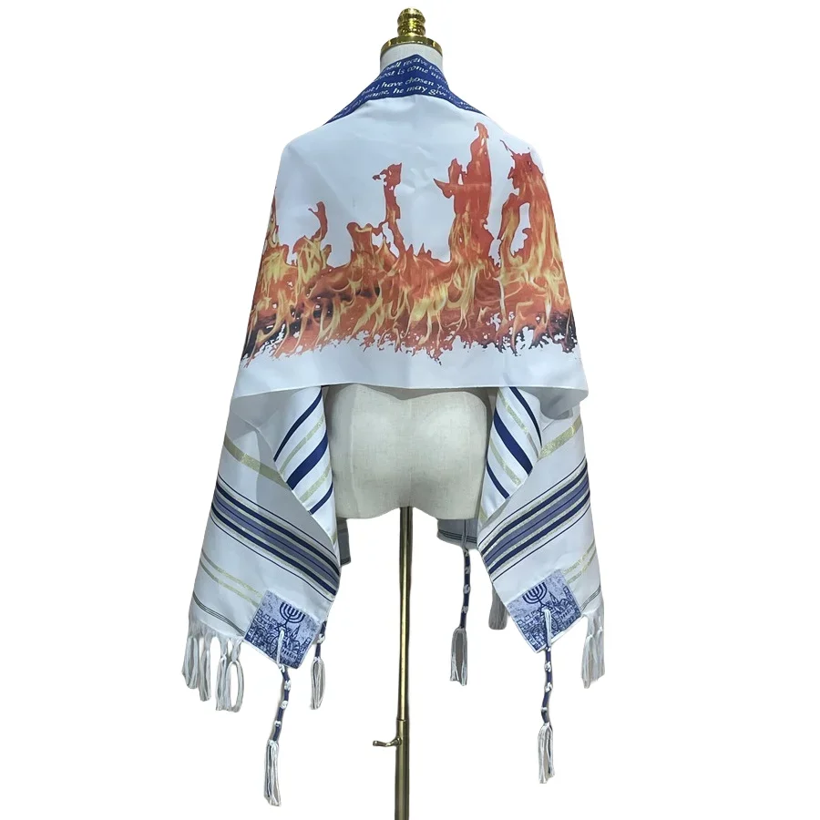 Fire Picture Prayer Shawl  Exq - đánh giá và giá Men Fashion King